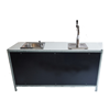 Biertap 180 cm + spoelbak