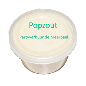 Popcorn zout 25 gr voor 100 porties