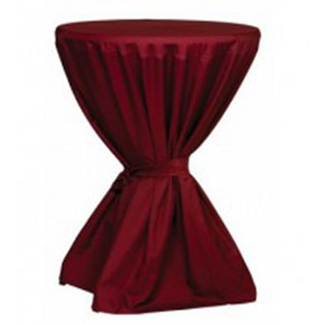 Statafelrok Plooi Bordeaux Rood