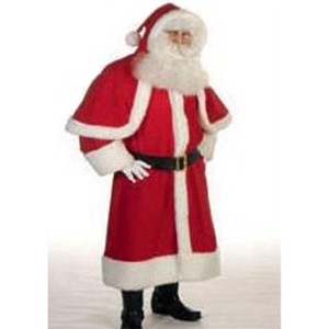 Kostuum Kerstman Luxe compleet