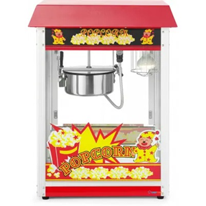 Popcornmachine Zout incl 50 zakjes en mais 