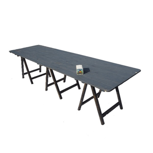 Schragentafel 300 cm 70 cm hoog