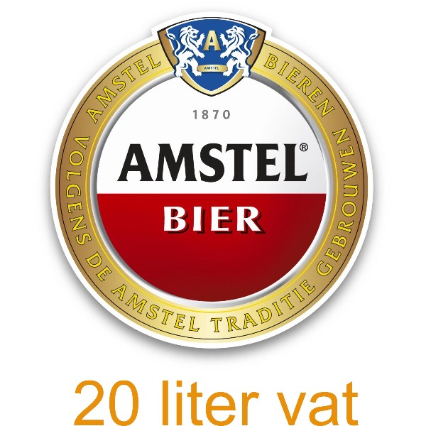 Bier fust Amstel 20 ltr