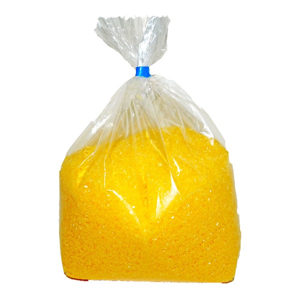 Suikerspin suiker geel banaan ± 1,5 kg